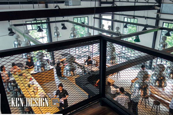 thiết kế quán cafe đẹp